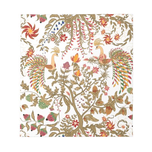 Paradiesvögel Notizblock (Vorderseite)