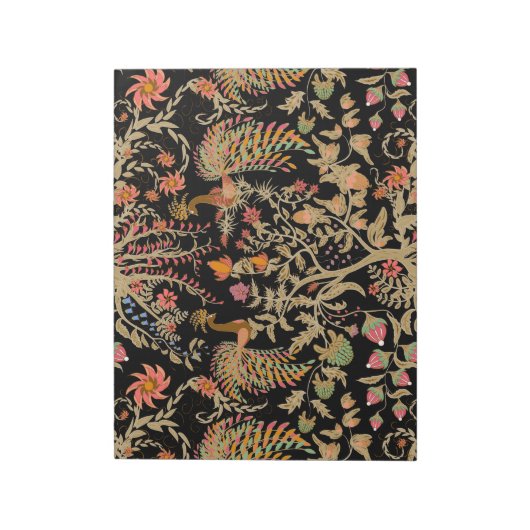 Paradiesvögel Notizblock (Rotiert)