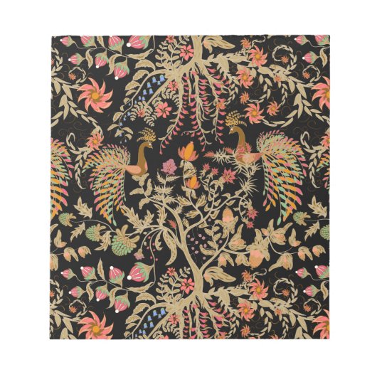 Paradiesvögel Notizblock (Vorderseite)