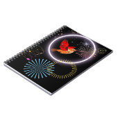 Paradiesvogel Notizblock (Linke Seite)