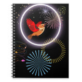 Paradiesvogel Notizblock (Vorderseite)