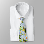 Paradiesvogel Palmblatt-tropischen Akzent Krawatte (Gebunden)