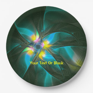 Paradiesvogel Pappteller