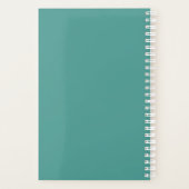 Paradiesvogel Personalisiert Planer (Rückseite)