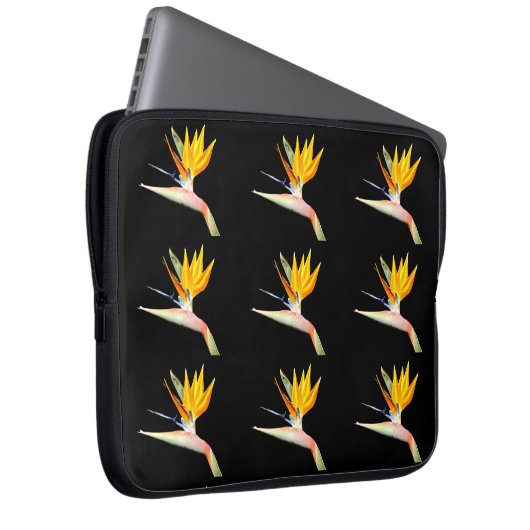 Paradiesvogel Pflanze Laptopschutzhülle (Vorne Rechts)