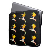 Paradiesvogel Pflanze Laptopschutzhülle (Vorderseite Links)