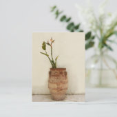 Paradiesvogel Pflanze Postkarte (Stehend Vorderseite)