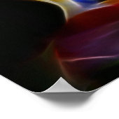 Paradiesvogel Poster (Ecke)