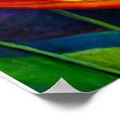 Paradiesvogel Poster (Ecke)