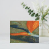 Paradiesvogel, Postkarte (Stehend Vorderseite)