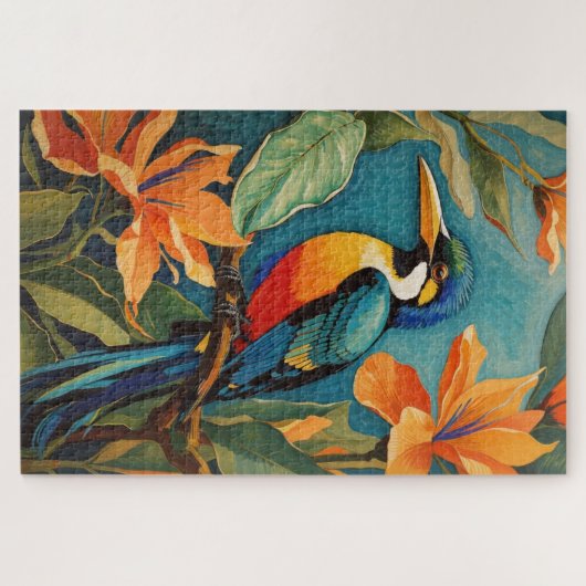 Paradiesvögel Puzzle (Horizontal)