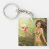 Paradiesvogel Schlüsselanhänger (Vorderseite)