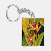 Paradiesvogel Schlüsselanhänger (Vorderseite links)