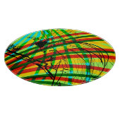 Paradiesvogel Schneidebrett (Ecke)