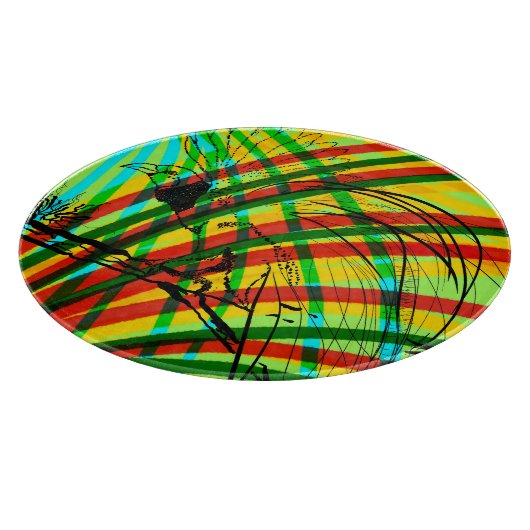 Paradiesvogel Schneidebrett (Ecke)