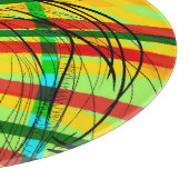 Paradiesvogel Schneidebrett (Ecke)