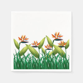 Paradiesvogel Serviette