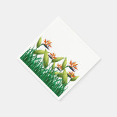 Paradiesvogel Serviette (Ecke)