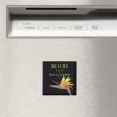 Paradiesvogel speichern das Datumsmagazin Magnet (In Situ (Geschirrspüler))