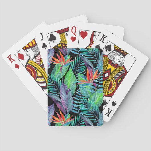 Paradiesvogel Spielkarten (Rückseite)