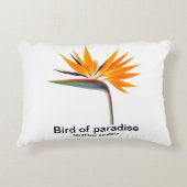 Paradiesvogel strelitzia pillow dekokissen (Vorderseite)