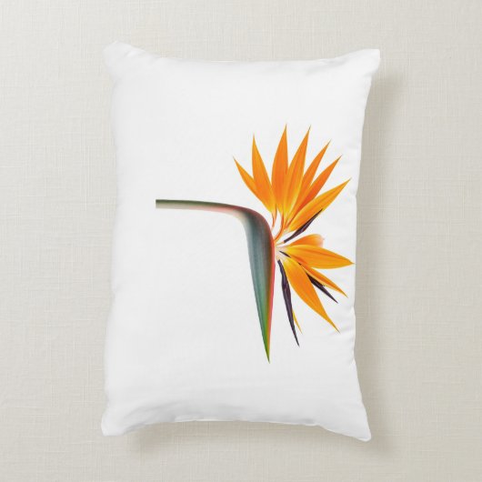 Paradiesvogel strelitzia pillow dekokissen (Rückseite(Vertikal))
