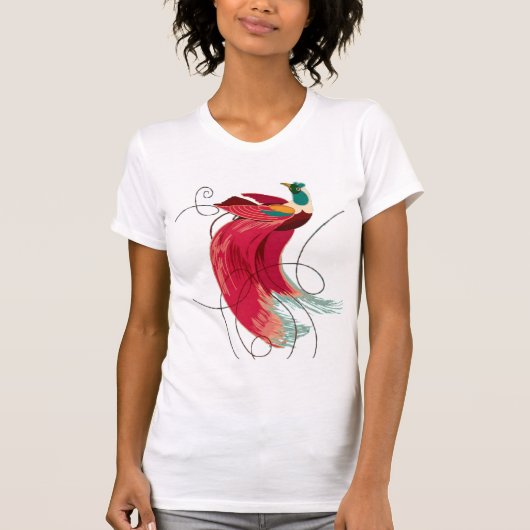 Paradiesvogel T-Shirt (Vorderseite)