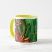 Paradiesvögel Tasse (Vorderseite Links)