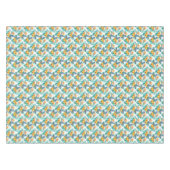 Paradiesvogel u. Orchideen-Muster 2 Tischdecke (Vorderseite (Horizontal))