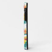 Paradiesvogel u. Orchideen-Muster Case-Mate iPhone Hülle (Hinten/Links)