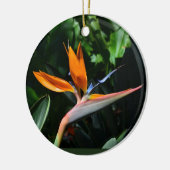 Paradiesvogel Verzierung Keramikornament (Links)