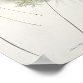 Paradiesvogel, von "Vögeln der neuen Guinea" Poster (Ecke)