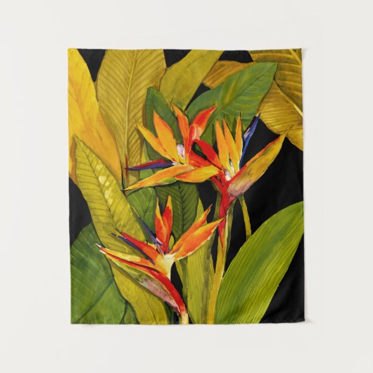 Paradiesvogel Wandteppich (Vorderseite)