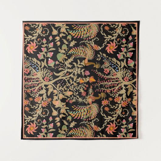 Paradiesvögel Wandteppich (Vorderseite (Horizontal))