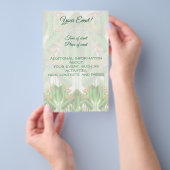 Paradiesvogelblume Flyer (Handgriff)