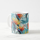 Paradiesvogelgarten Kaffeetasse (Vorderseite Links)