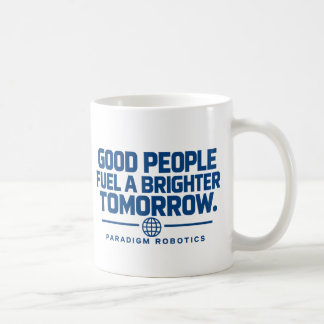 ☕🤖 Paradigm Robotics – Heller Morgen Becher Kaffeetasse