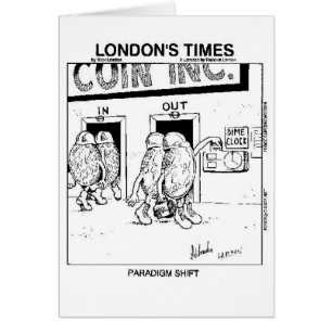 Paradigm Shift Funny Cartoon Geschenke & Sammlerst