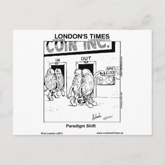 Paradigm Shift Funny Gift Tasse T-Shirts Karten et (Vorderseite)