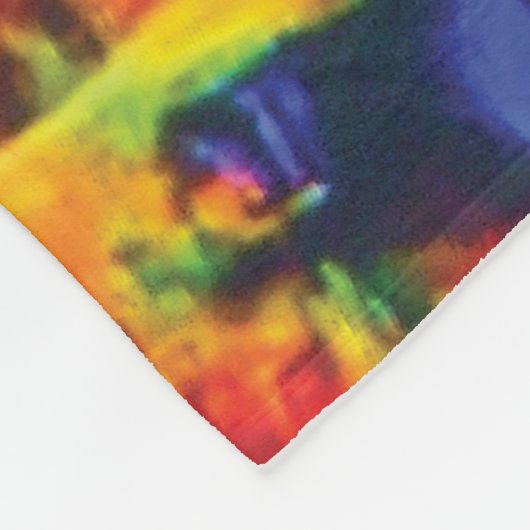 Paradigma Kaleidoskop Fleecedecke (Ecke)