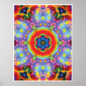 Paradigma Kinetic Collage Kaleidoscope Poster (Vorne)