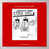 Paradigma Shift Funny Cartoon Rick London Poster (Vorne)