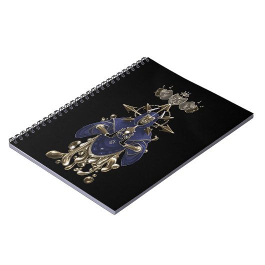 Paradigmen (dunkel) Magick-Tagebuch Notizblock (Linke Seite)