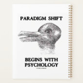 Paradigmenverschiebung beginnt mit der Psychologie Planer (Rückseite)