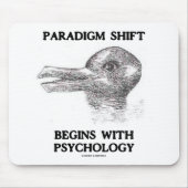 Paradigmenverschiebung beginnt mit Psychologie Mousepad (Vorne)