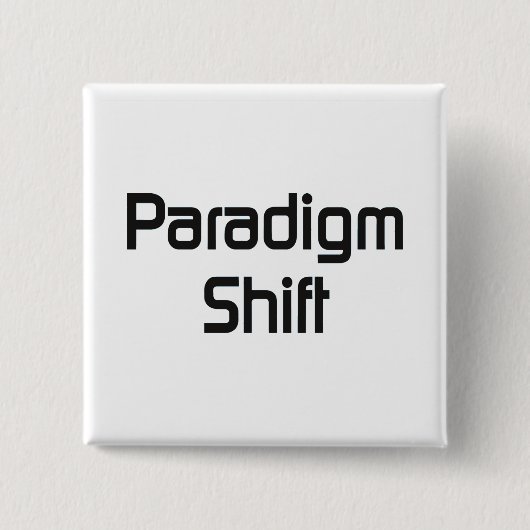 Paradigmenverschiebung bf button (Vorderseite)