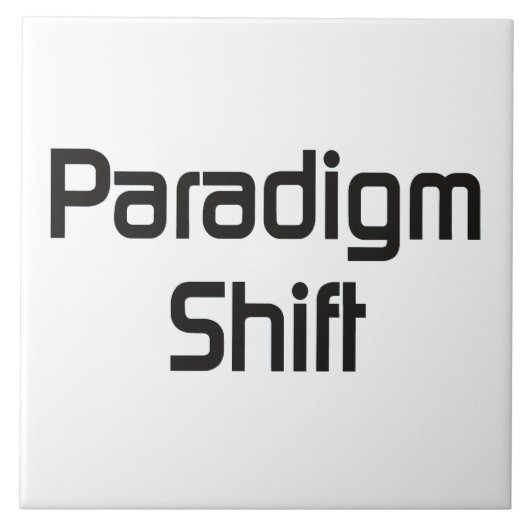 Paradigmenverschiebung bf fliese (Vorderseite)