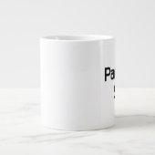 Paradigmenverschiebung bf Jumbo-Tasse (Vorderseite)