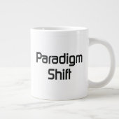 Paradigmenverschiebung bf Jumbo-Tasse (Rechts)