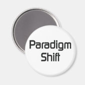 Paradigmenverschiebung bf magnet (Vorderseite/Rückseite)